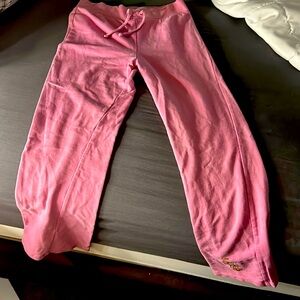 Girls 10/12 Pink sweatpants